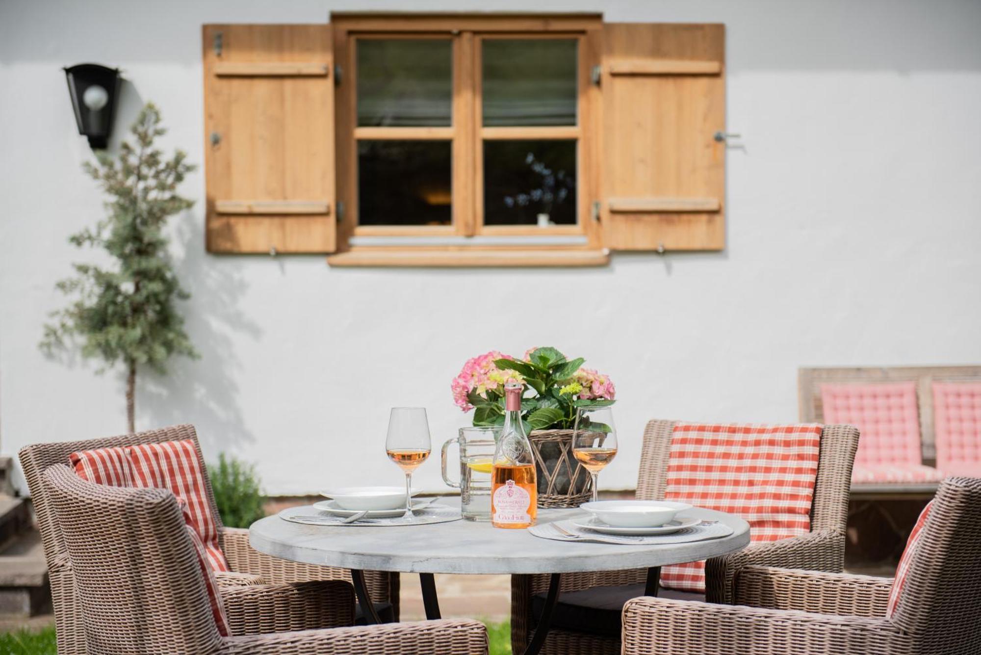 Haus Lesch - Stilvolle Appartements Mit Tollem Bergblick In Kreuth Am Tegernsee Luaran gambar